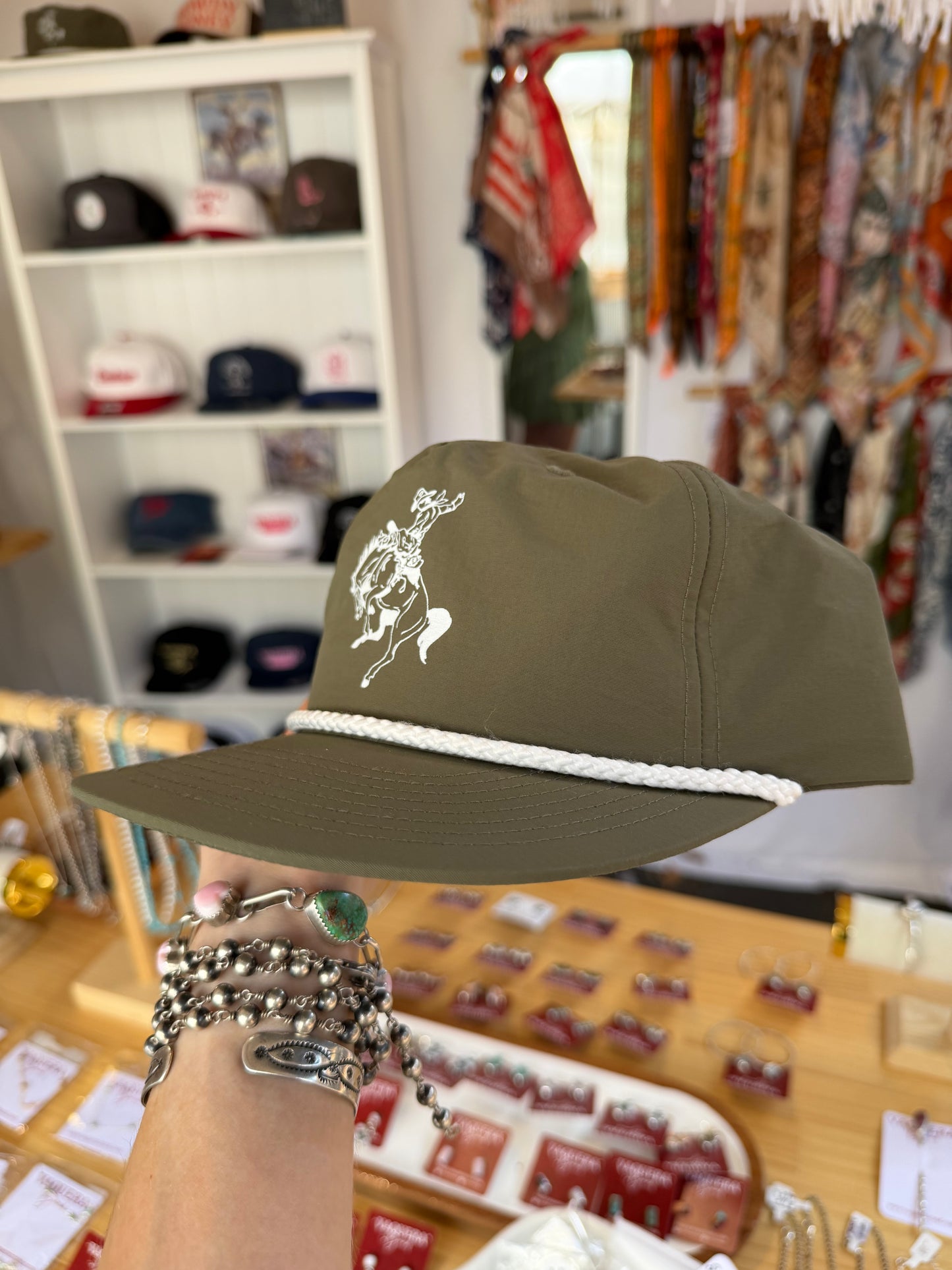 Buckin Horse Surf Cap