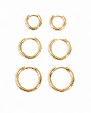 Minimalist Small Hoop Earrings - Multiple Sizes Available