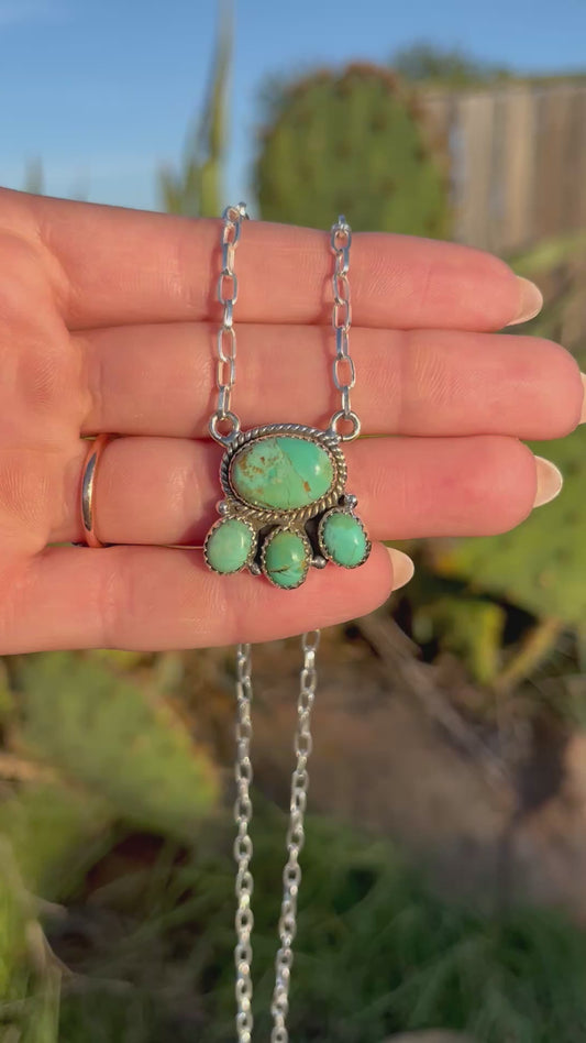 Penny Necklace Kingman Turquoise