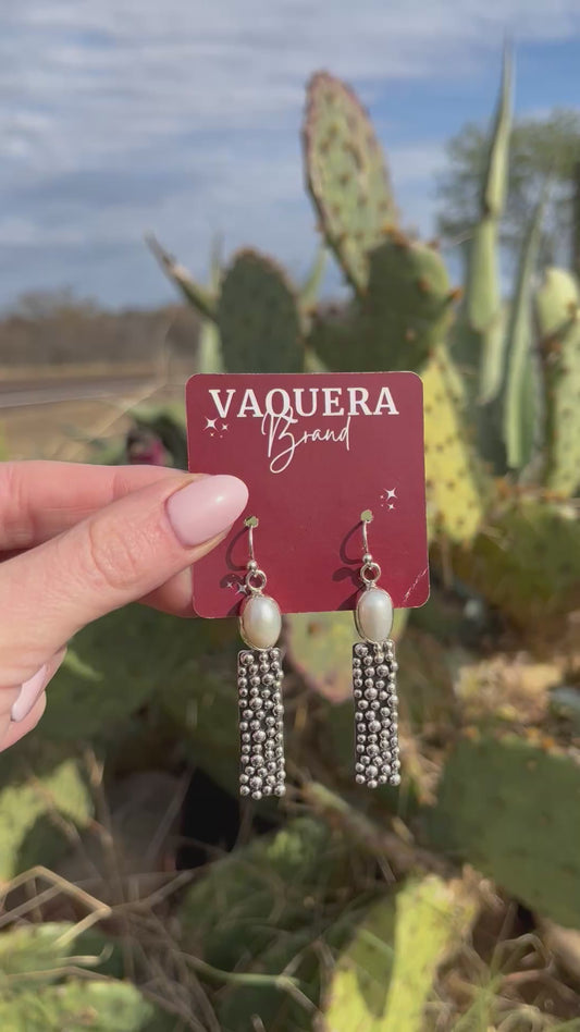 Mother Pearl Drop Earrings