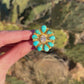 Della Turquoise & Gold Ring