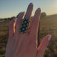 Kingman Turquoise Honey Adjustable Ring