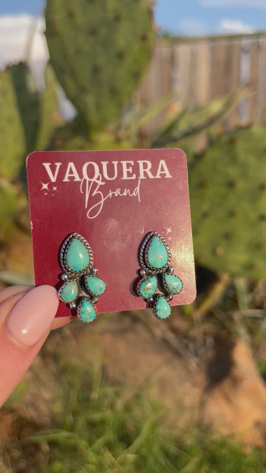 Viva Kingman Turquoise Studs