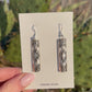 Silver Bar Earring