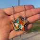 Star Necklace Spiny Turquoise