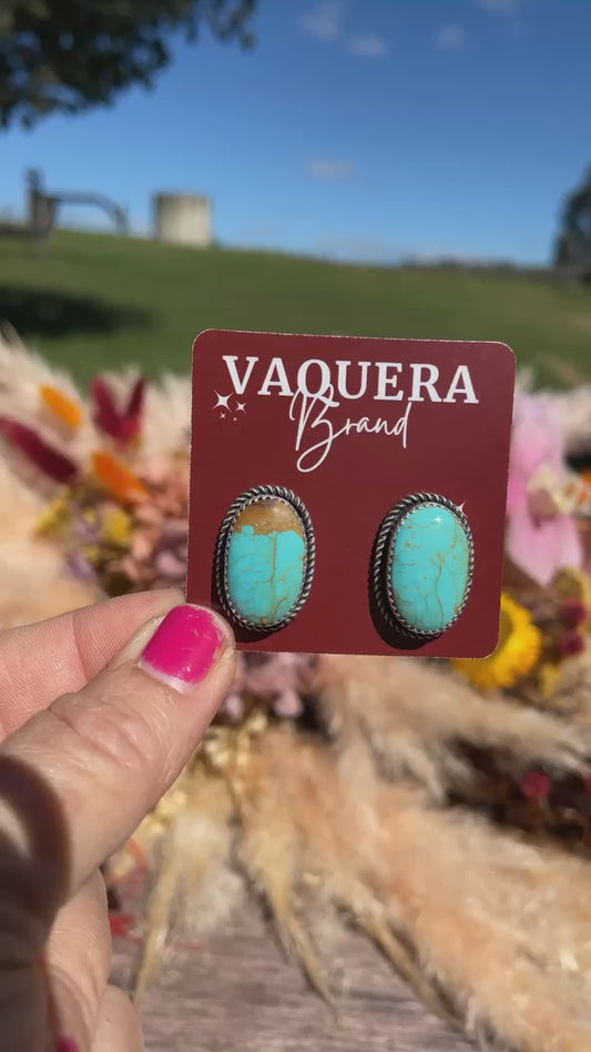 Navajo Turquoise Studs #3