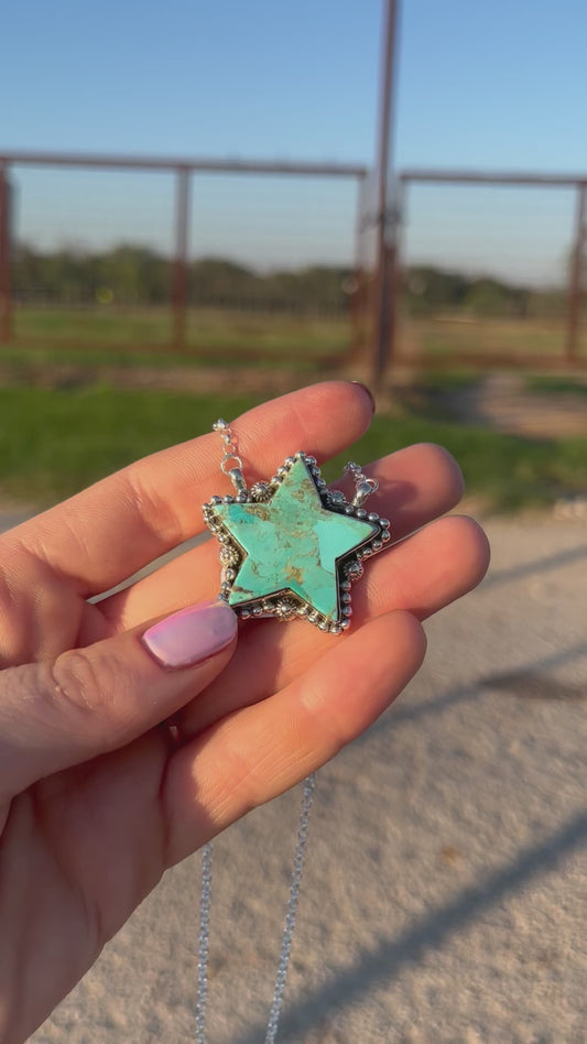 Star Necklace Kingman Turquoise