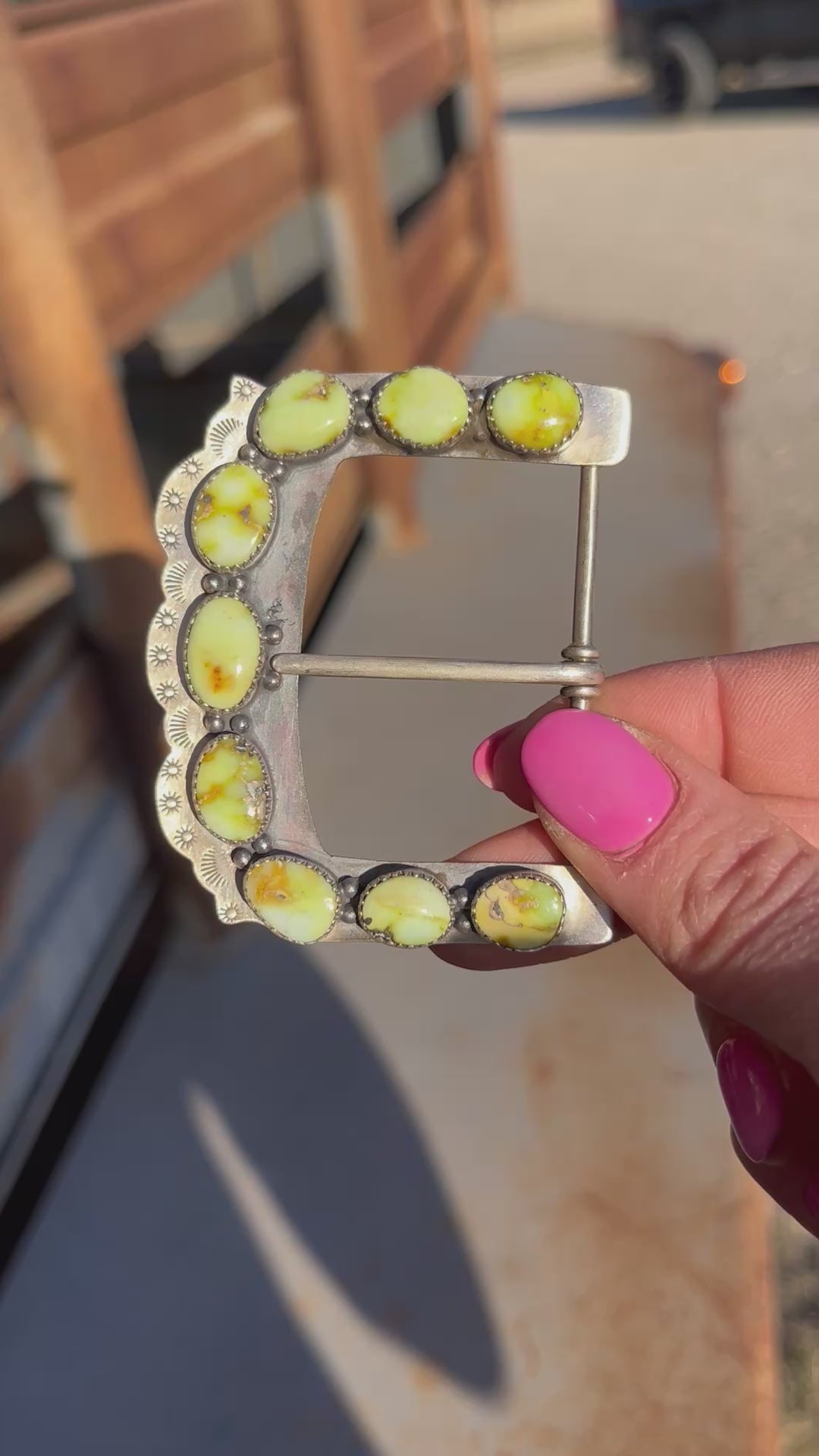 Palomino Turquoise Belt Buckle #1