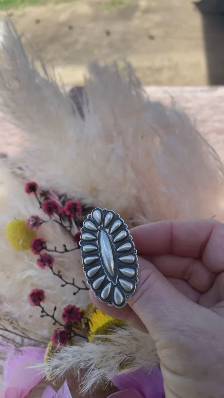Navajo Hattie Ring Size 9